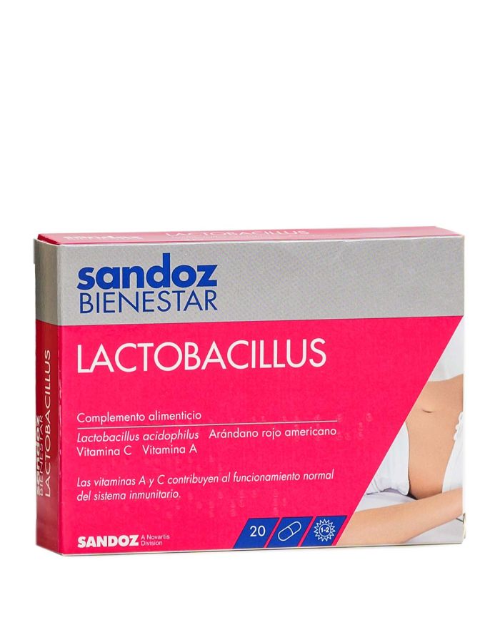 Sandoz Bienestar Lactobacillus 20 Cápsulas