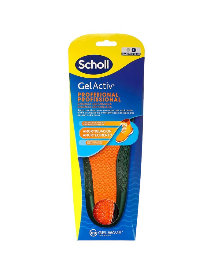 Scholl Plantillas GelActiv Profesional Hombre Talla L 40-46,5