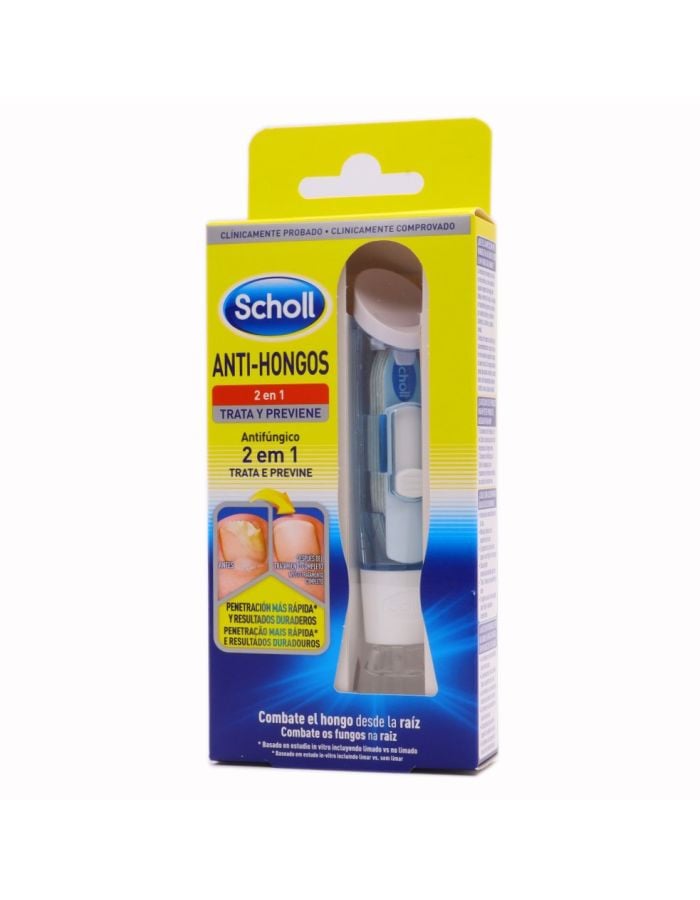 Scholl Anti Hongos 2 en 1 Uñas Trata y Previene