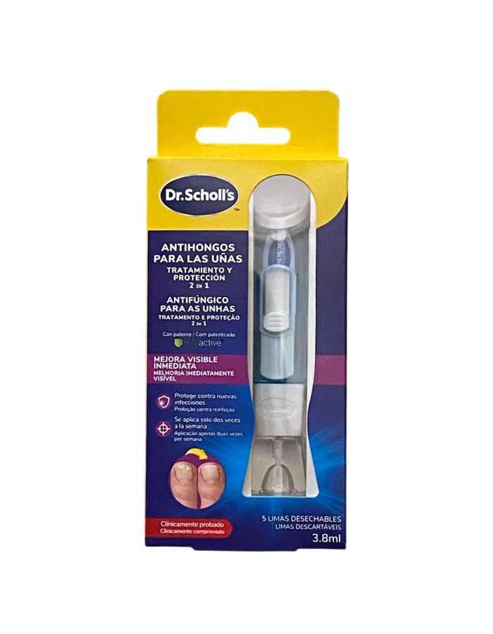 Scholl Anti Hongos 2 en 1 Uñas Trata y Previene