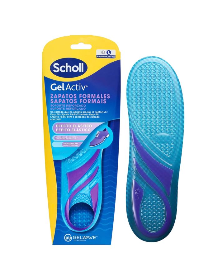 Scholl Plantillas GelActiv Zapatos Formales Hombre Talla L 40-46,5