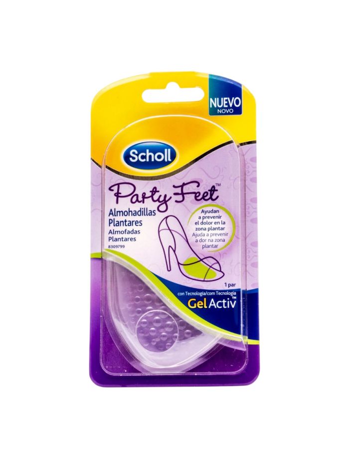 Scholl Party Feet Almohadillas Plantares 1 Par