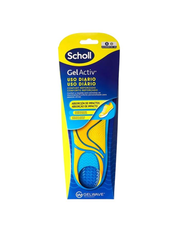 Scholl Plantillas GelActiv Uso Diario Mujer Talla S 35,5-40,5