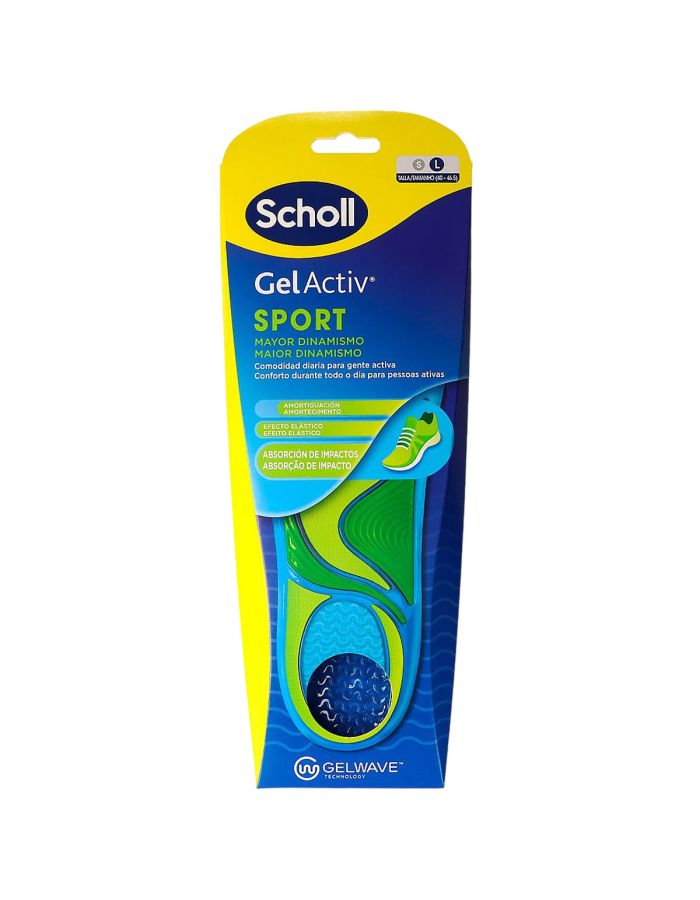 Scholl Plantillas GelActiv Sport Hombre Talla L 40-46,5