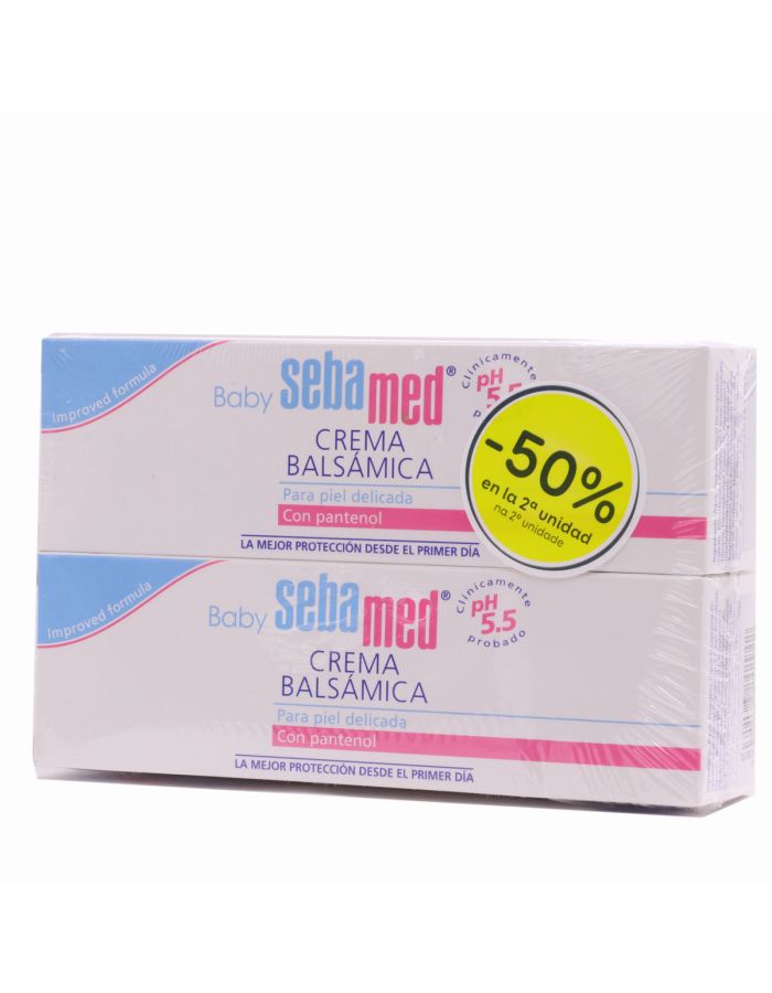 SebaMed Baby Crema Balsámica 50ml x 2 Pack Duplo 50%Dto 2ªUd
