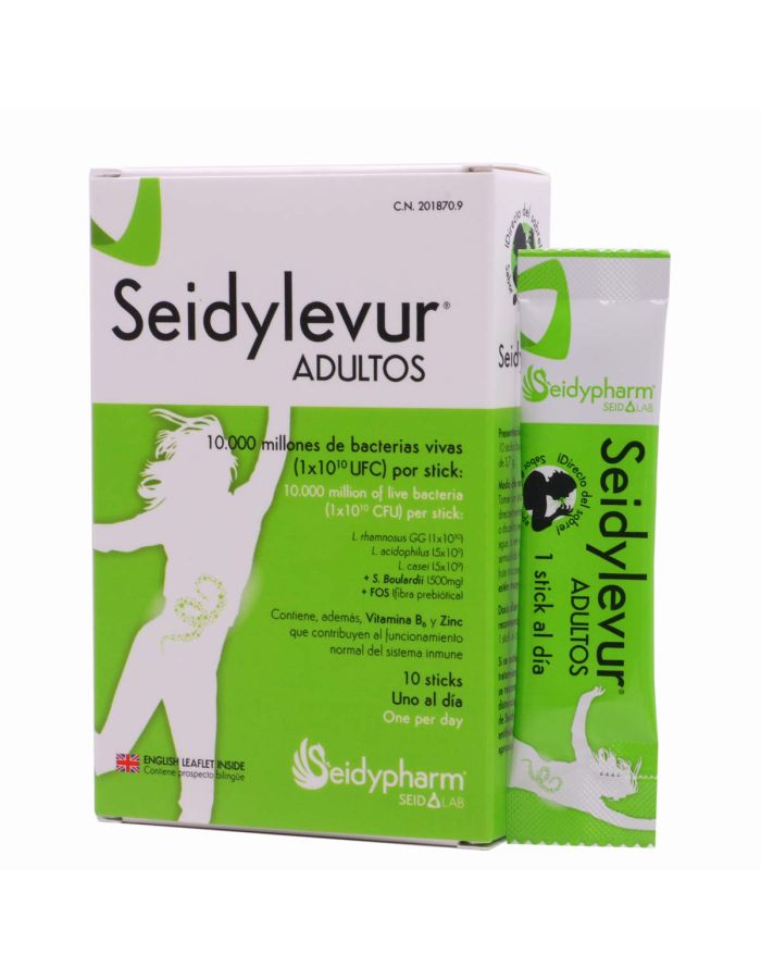 Seidylevur Adultos 10 Sticks Bucodispersable Seid