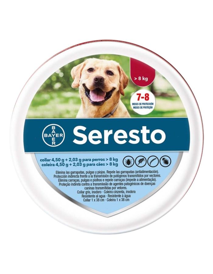 Seresto Collar Perros Mas de 8 kg