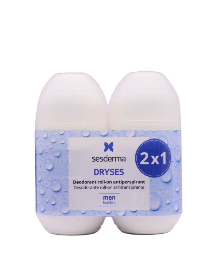 Sesderma Dryses Hombre Desodorante Roll On 75ml x 2 Duplo