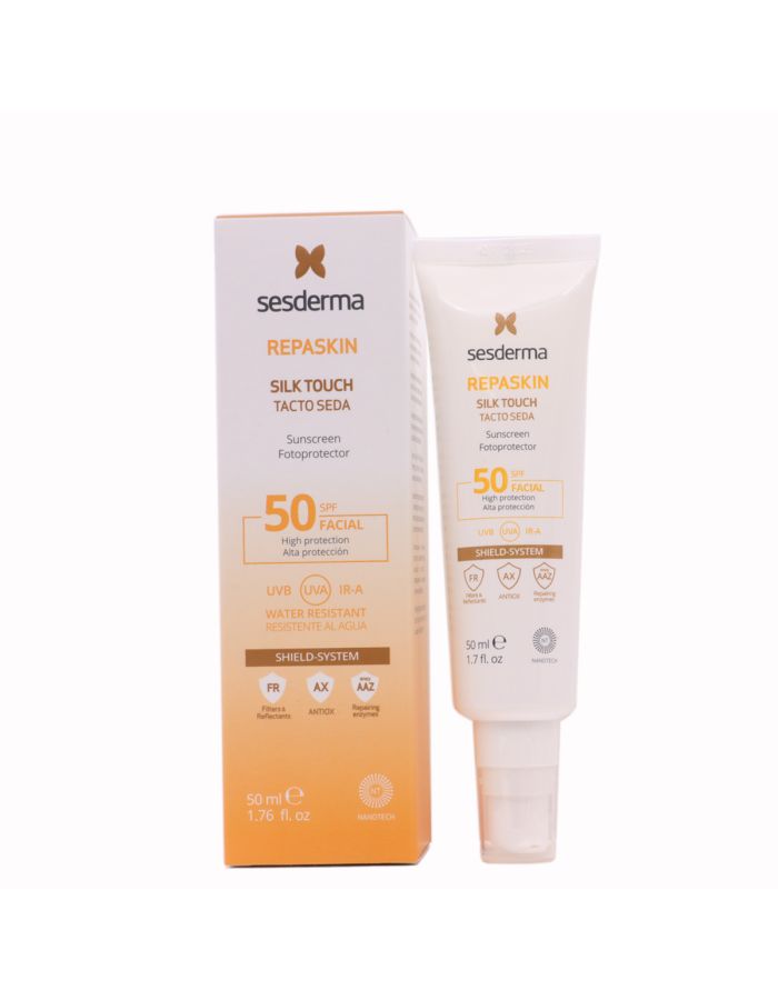 REPASKIN FOTOPROTECTOR SPF 50 TACTO SEDA  1 ENVASE 50 ML