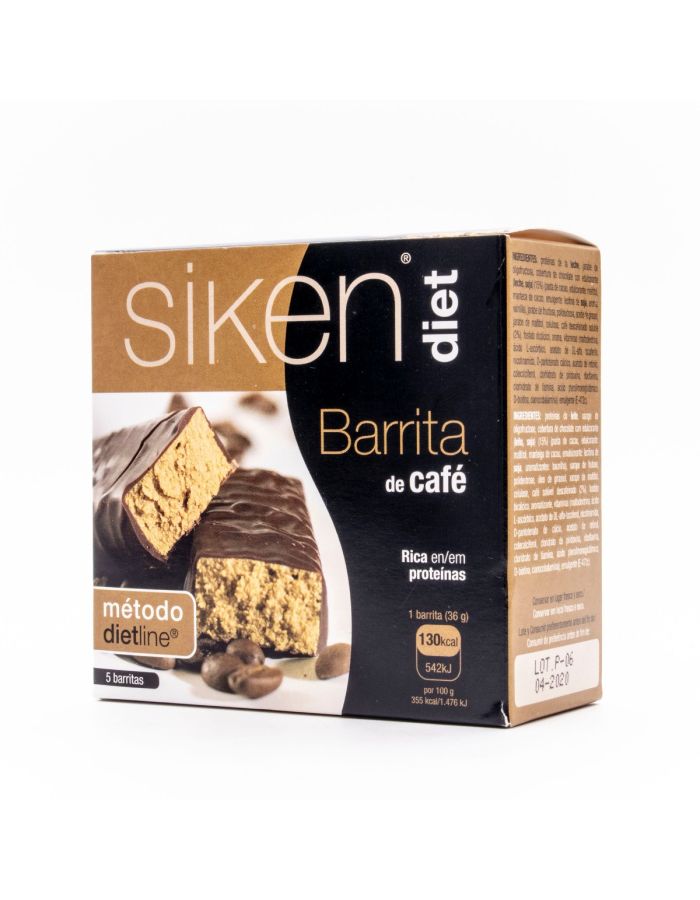 Siken Diet Barrita de Café 5 Barritas