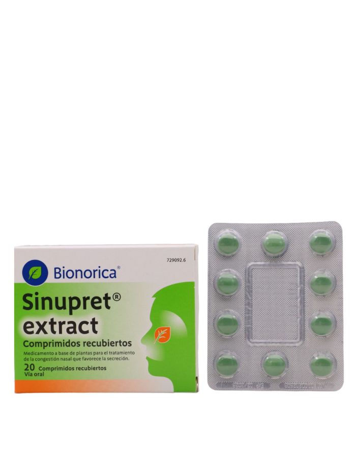 Sinupret Extract 20 Comprimidos Recubiertos
