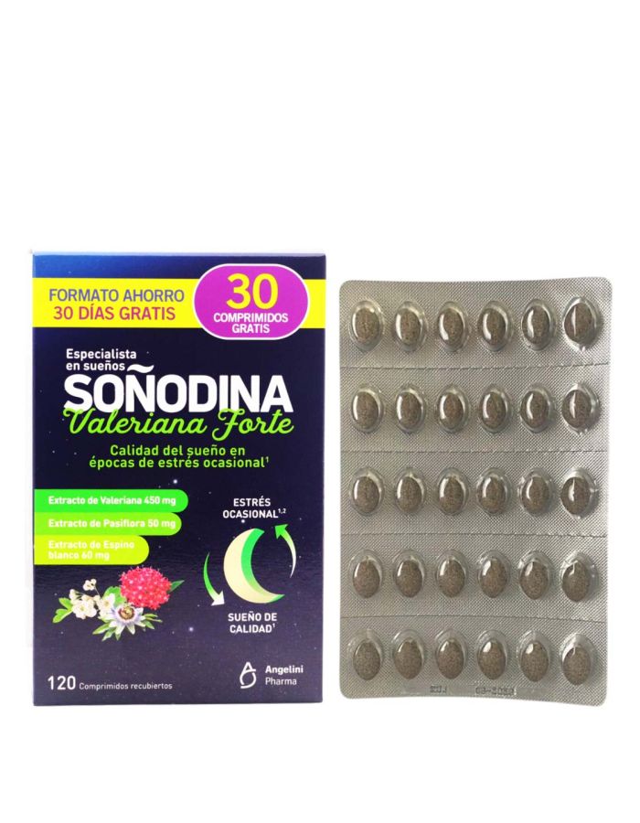 Soñodina Valeriana Forte 120 Comprimidos