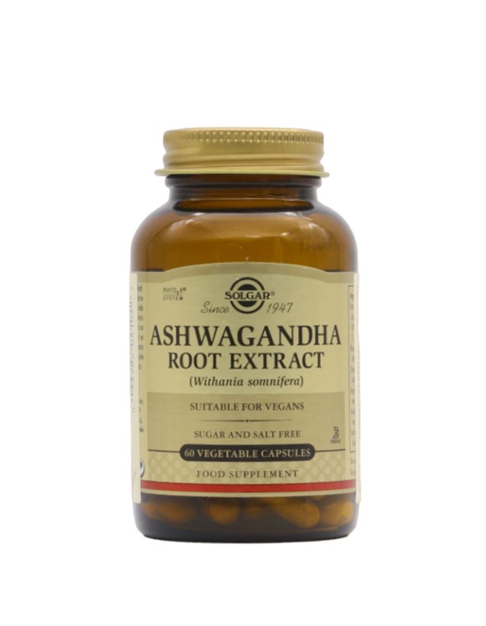 Solgar Ashwagandha 60 Cápsulas Vegetales