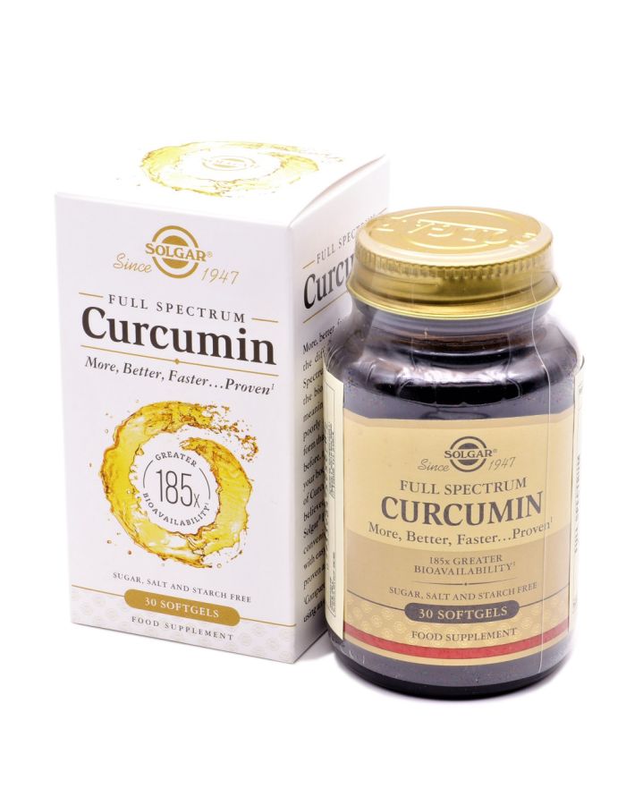 Solgar Full Spectrum Curcumin 30 Cápsulas MOVILIDAD-1