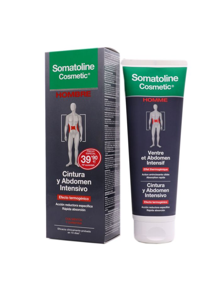 Somatoline Hombre Cintura y Abdomen Intensivo 250 ml