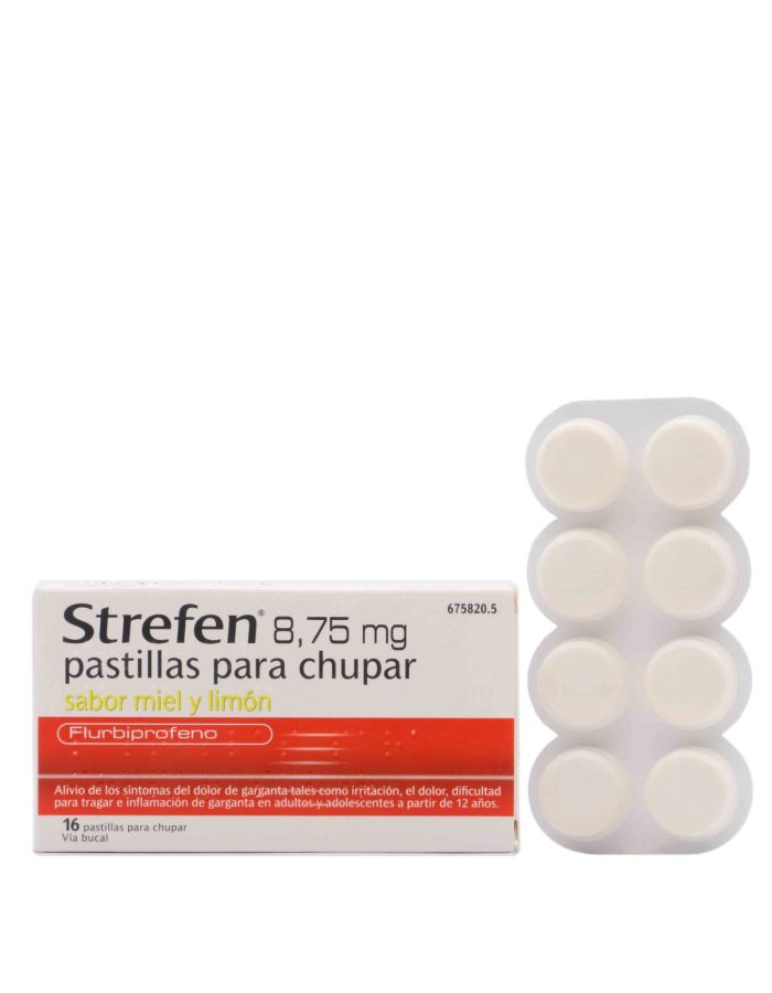 Strefen Miel y Limón 16 Pastillas para Chupar  
