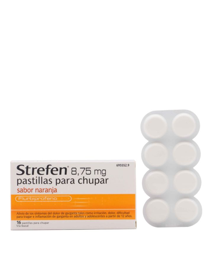 Strefen Naranja 16 Pastillas Para Chupar
