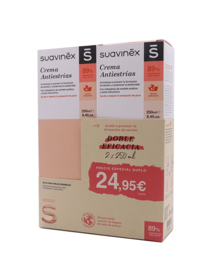 Suavinex Crema Antiestrias 250 x 2 Duplo Maternidad