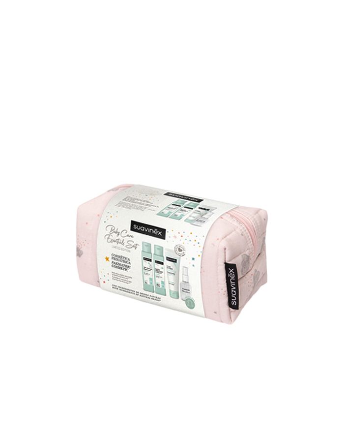 Suavinex Neceser Baby Care Essentials Set Rosa             