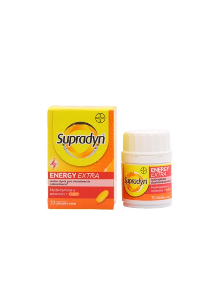 Supradyn Energy Extra 30 Comprimidos