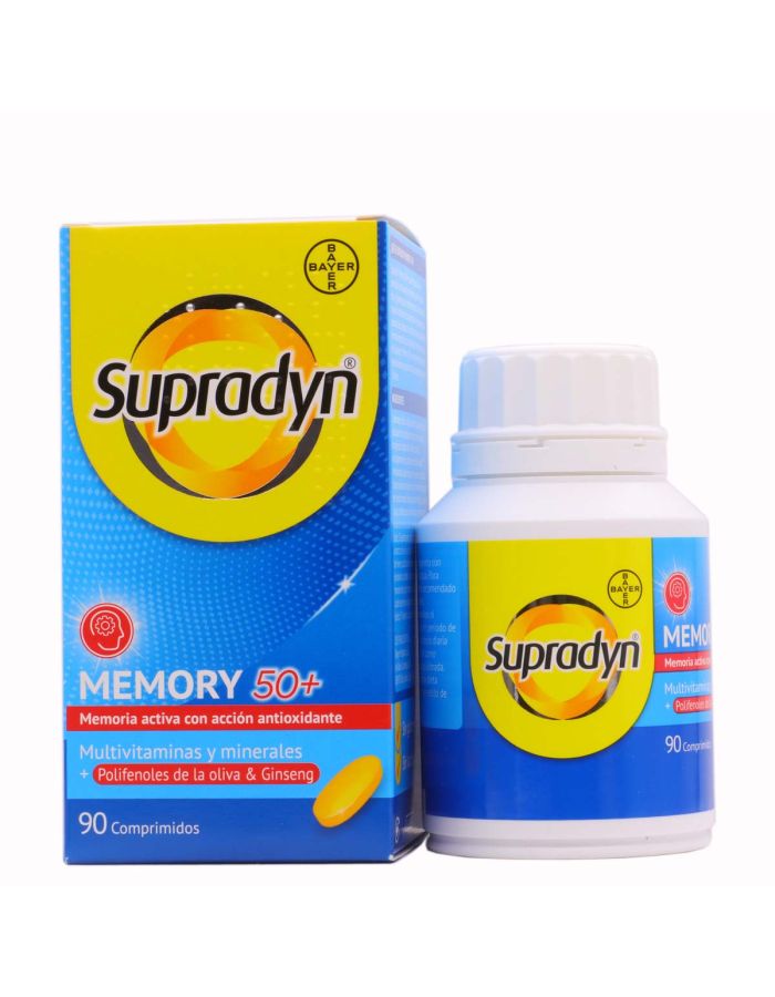 Supradyn Memory 50+ 90 Comprimidos Bayer
