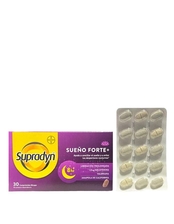 Supradyn Sueño Forte+ 30 Comprimidos Bicapa