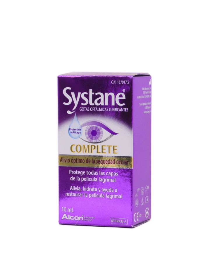 Systane Complete Gotas Oftálmicas Lubrificantes 10ml