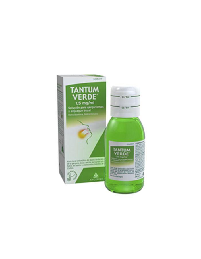 Tantum Verde Solución Para Gargarismos y Enjuague Bucal 240ml