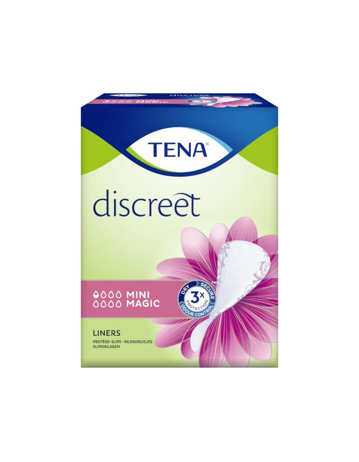 Tena Discreet Mini Magic 34 Protege Slip Pérdidas de Orina