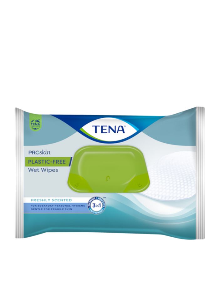 Tena Proskin Toallitas Húmedas Sin Plástico 48 Toallitas
