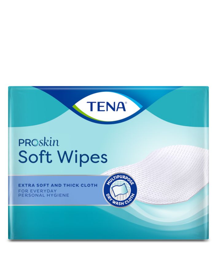 Tena Proskin Soft Wipe Toallitas Secas 135Uds