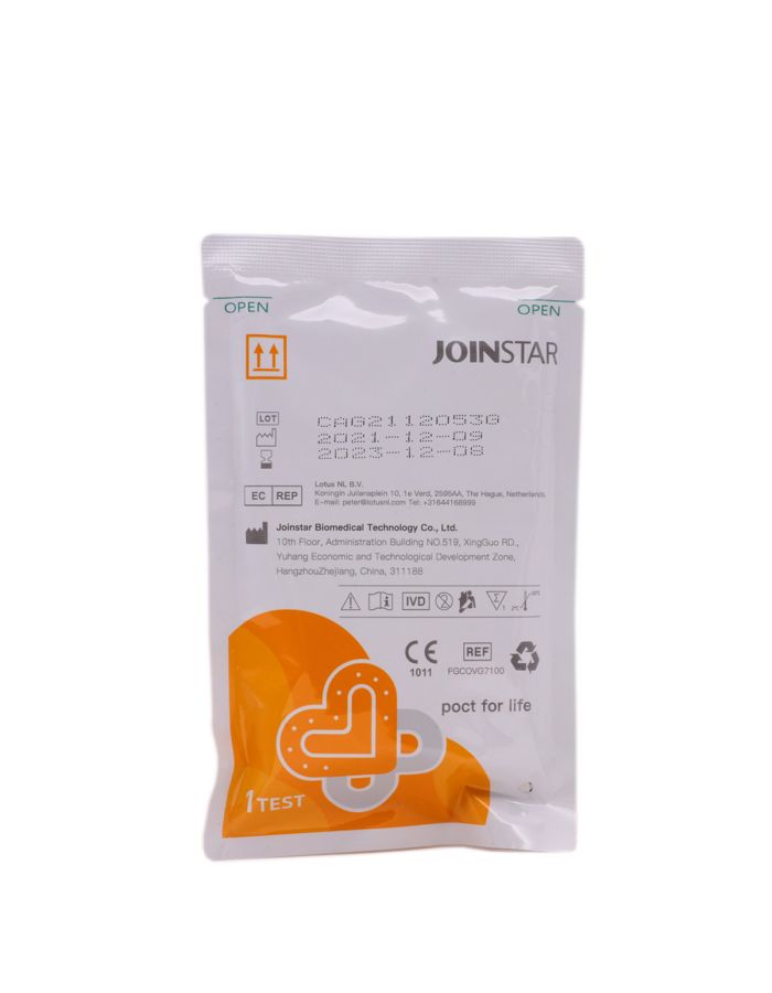 Test de Antígenos Covid 19 Nasal Rápido Joinstar 1 Test