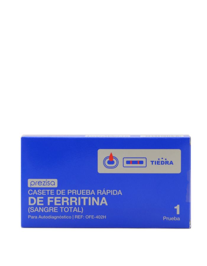 Test Ferritina 1 Prueba Rápida    
