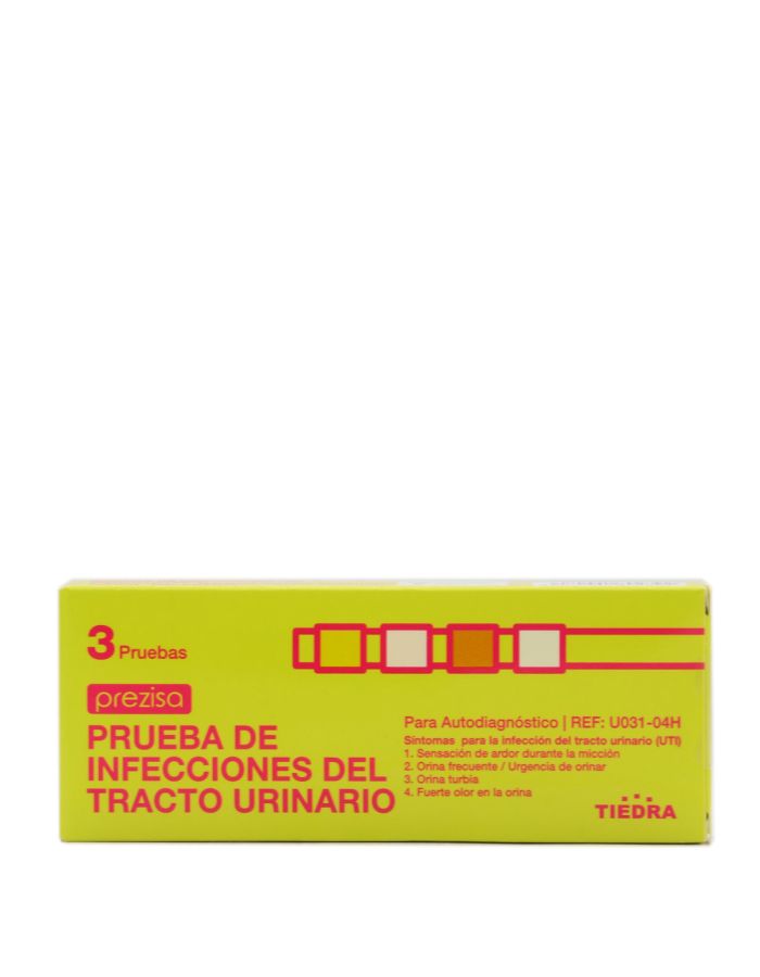 Test Infecciones Urinarias 3 Tests 4 Parámetros 