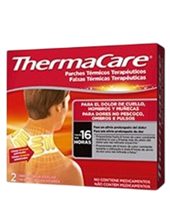 Thermacare Cuello Hombros Muñecas 2 Parches Térmicos
