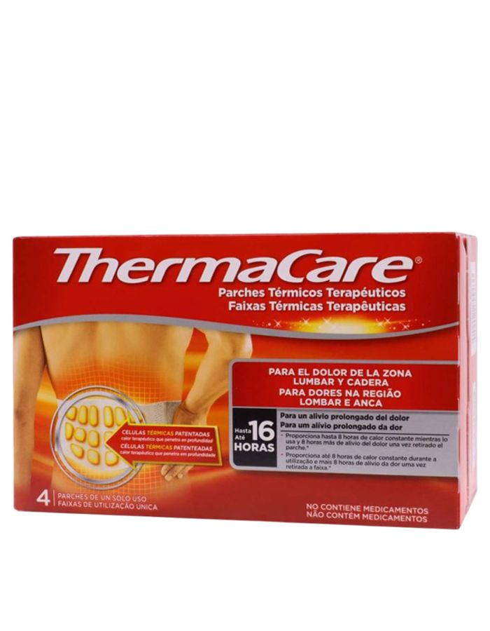 ThermaCare Lumbar y Caderas 4 Parches Térmicos