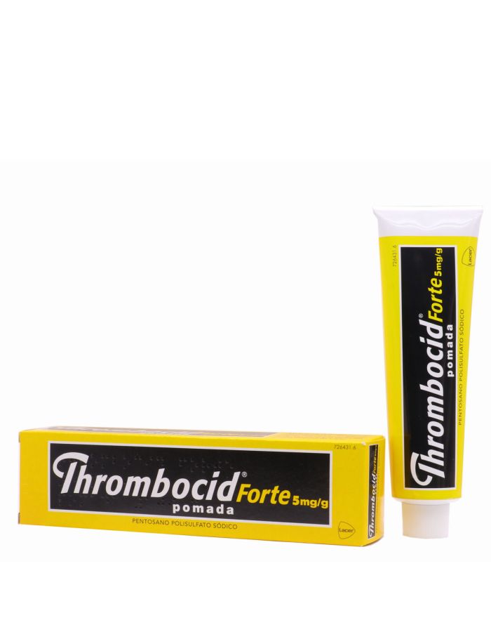Thrombocid Forte 5 mg/g Pomada 100 Gramos Tamaño Grande