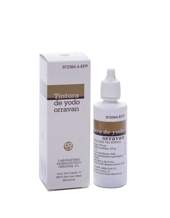 Tintura de Yodo Orravan 25ml