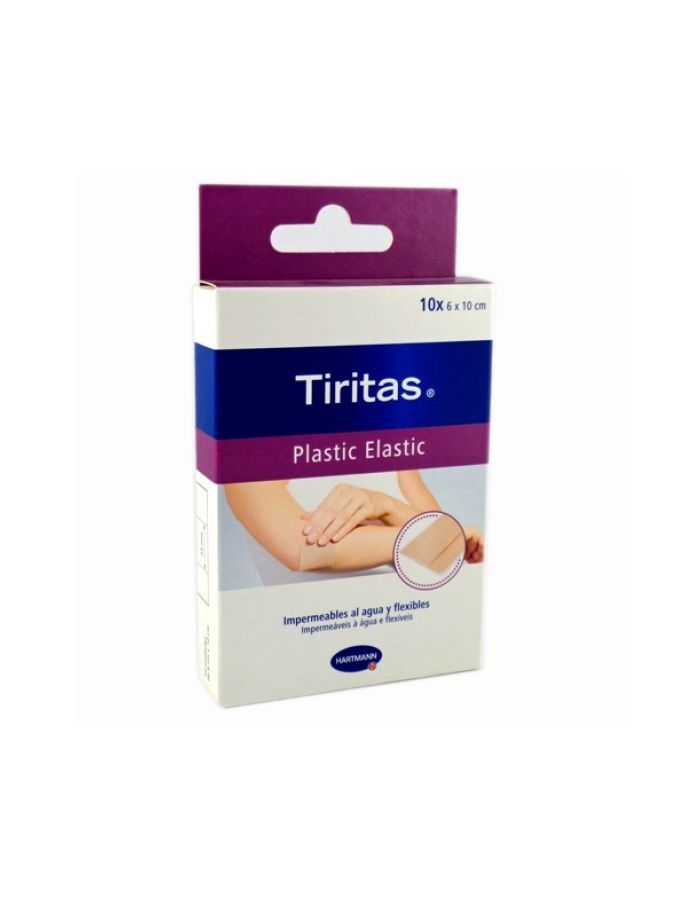 Tiritas Plastic Elastic 10x6cm 10uds