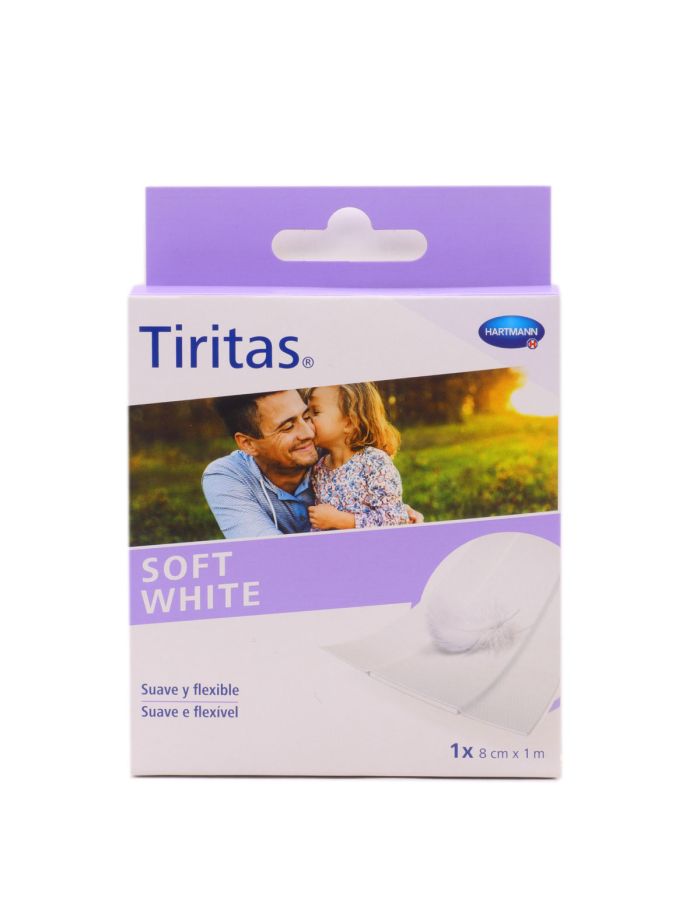 Tiritas Soft White 1 Unidad 1m x 8cm