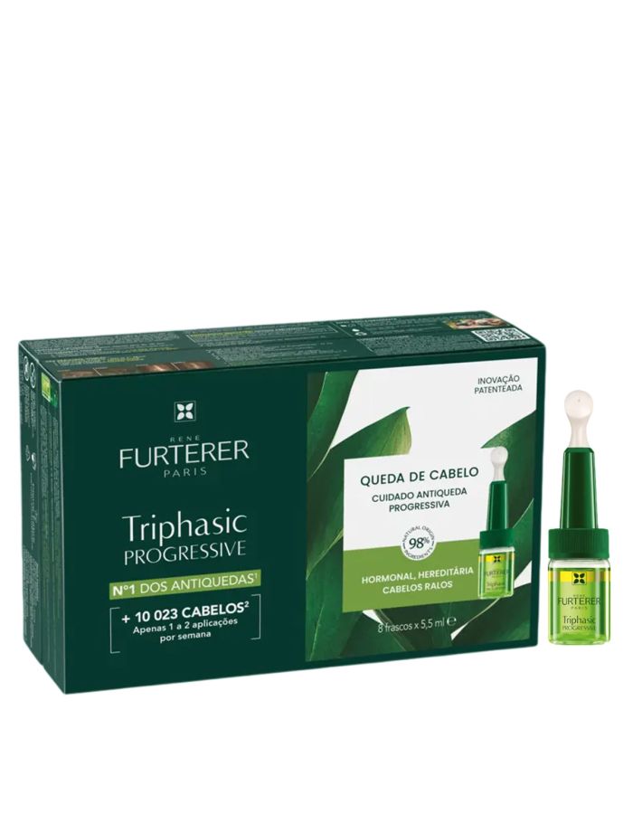 Triphasic Progressive 8 Frascos René Furterer