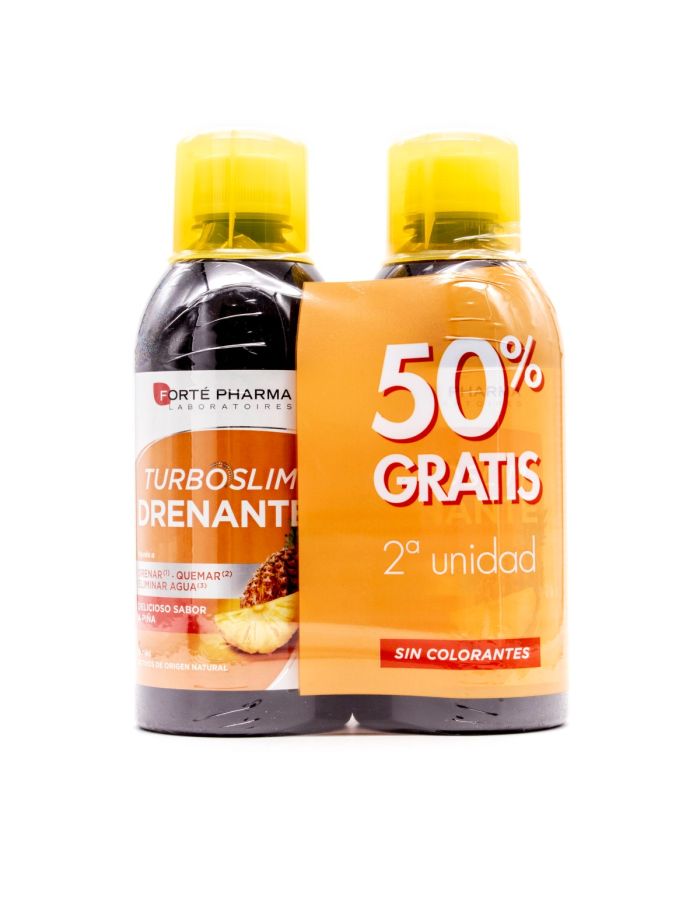 Forte Pharma Turboslim Drenante Piña 2x500ml Pack