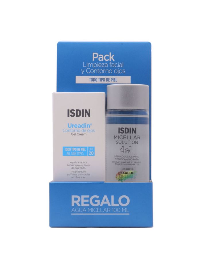 Ureadin Contorno de Ojos Gel Cream SPF20 + Isdin Micellar Solution 4 en 1 