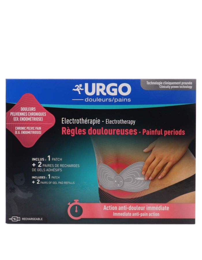 Urgo Parche de Electroterapia para Reglas Dolorosas Recargable