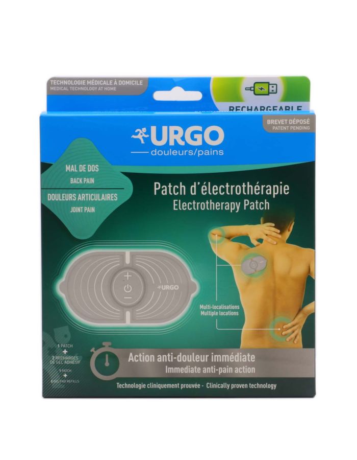 Urgo Parche Electroterapia Recargable 1 Parche + 2 Recargas de Gel