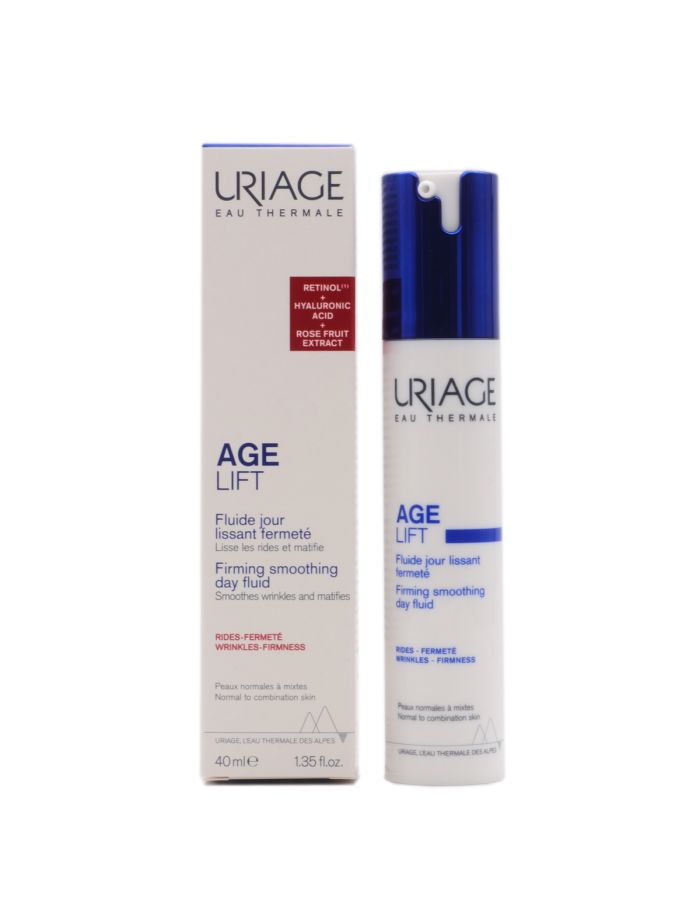 Uriage Age Lift Fluído de Día Reafirmante Antiarrugas 40ml Pieles Normales a Mixtas