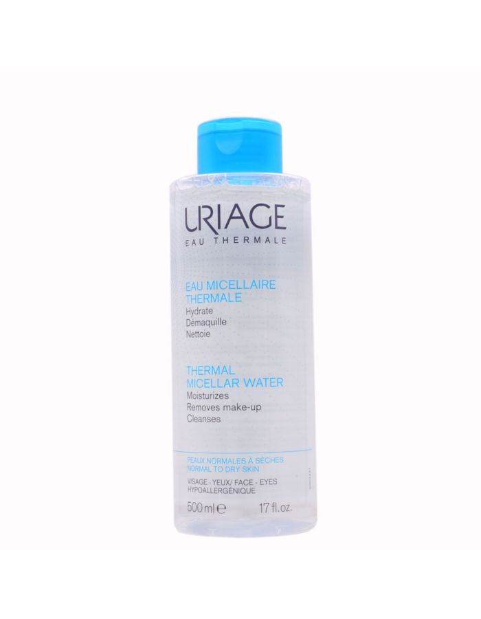 Uriage Agua Micelar Termal Desmaquillante Pieles Normales a Secas 500ml