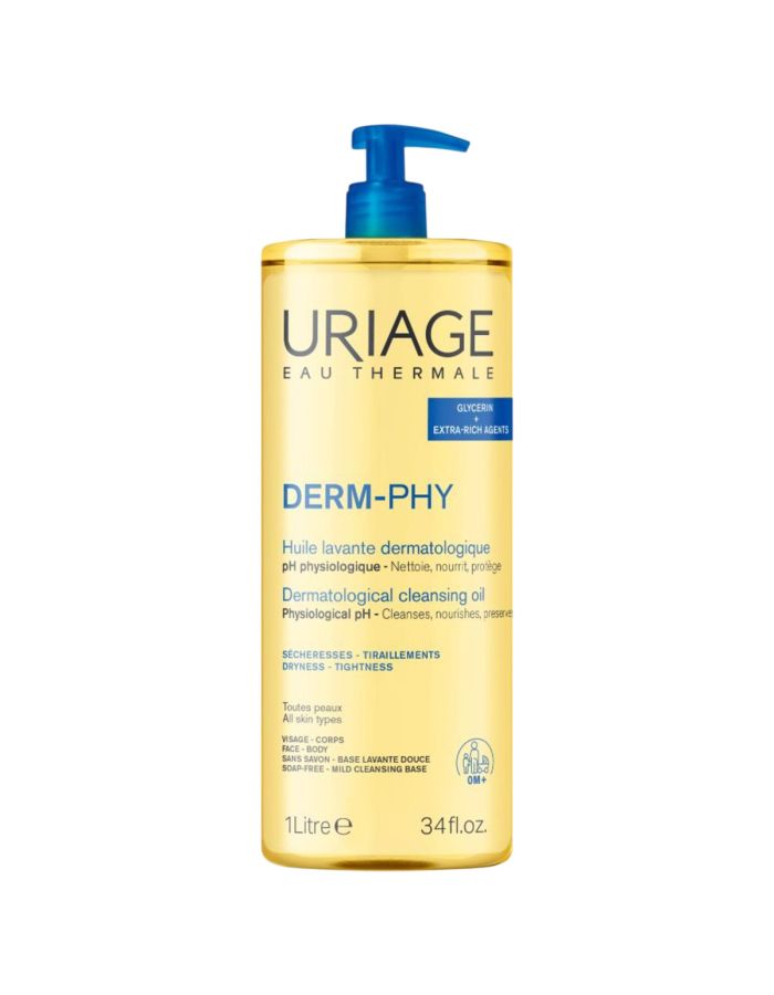 Uriage Derm Phy Aceite Lavante Sin Jabón 1 Litro