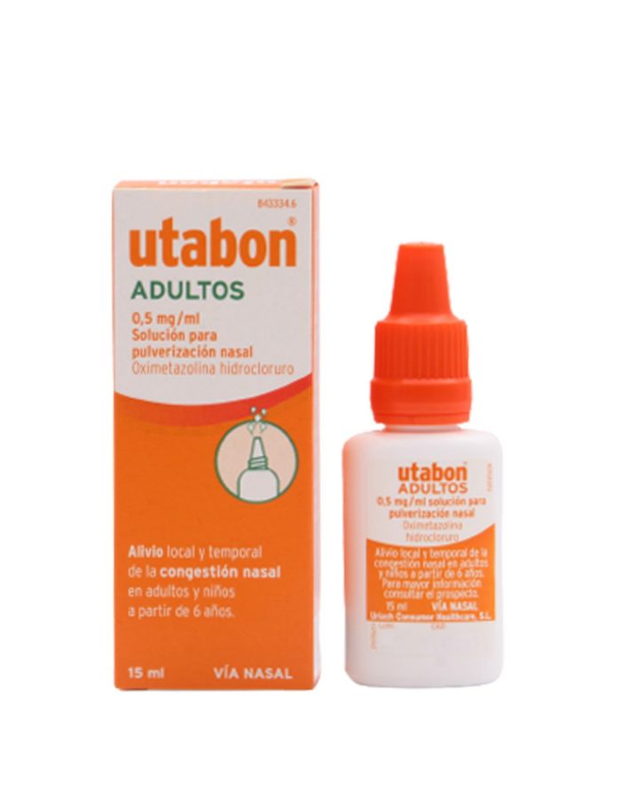 Utabon Adultos Solución para Pulverización Nasal 15ml