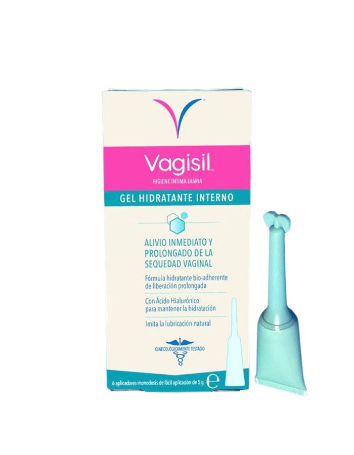 Vagisil Gel Hidratante Interno 6 Aplicadores Monodosis       
